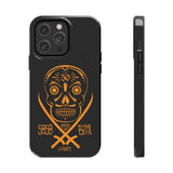5050bmx La Muerte Skull Tough iPhone 14 Phone Case