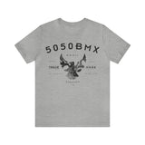 5050bmx Trademark (Front Print) (Black) - Short Sleeve Tee