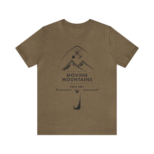 5050bmx Moving Mountains (Front Print)  - Short Sleeve Tee