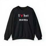 5050bmx I Love Moms Crewneck Sweatshirt
