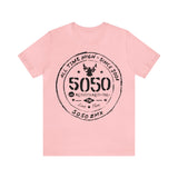 5050bmx All Time High Live Free (Front Print) - Short Sleeve Tee