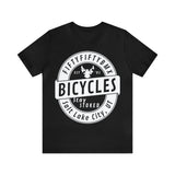 5050bmx Stay Stoked (Front Print) (White) - Short Sleeve Tee