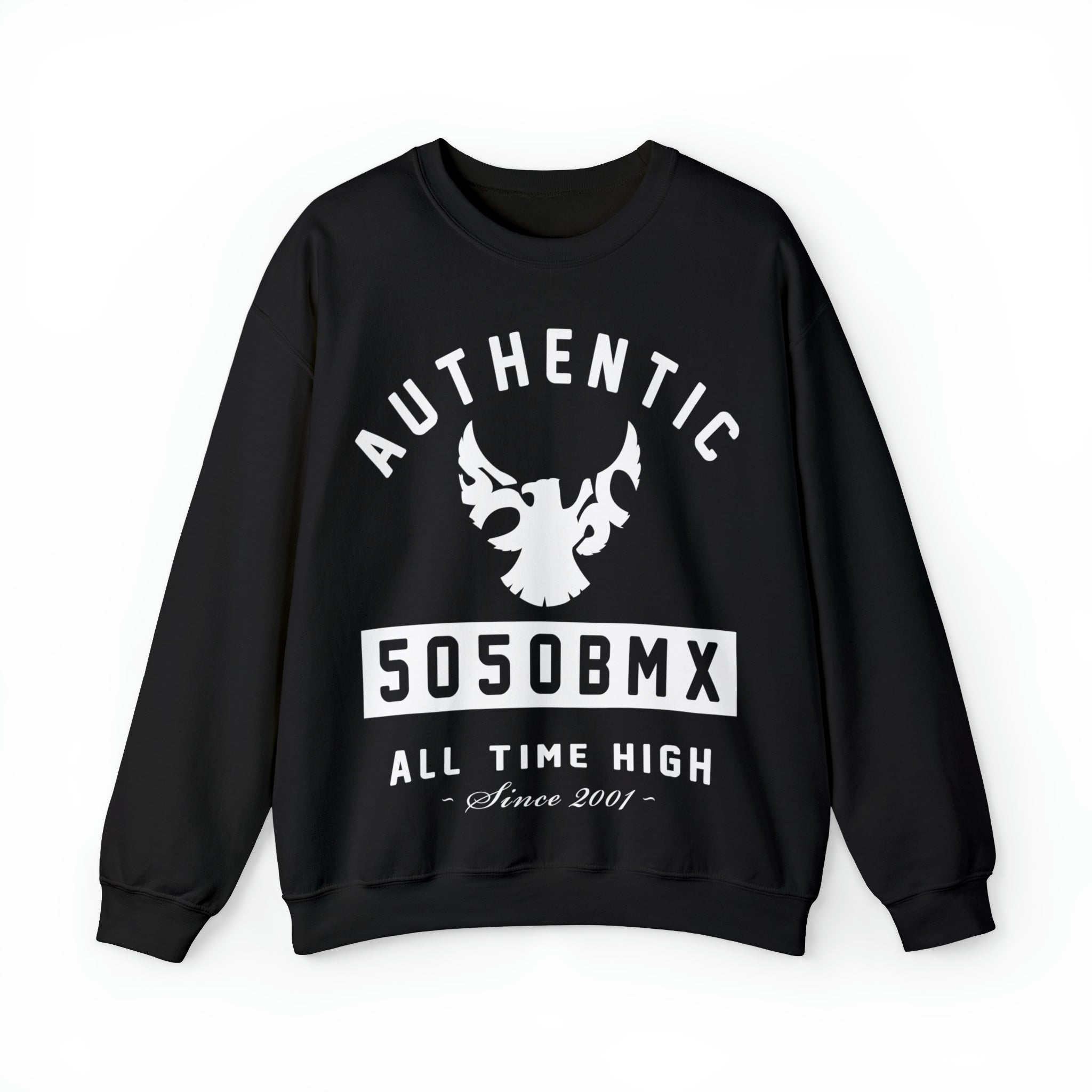 5050bmx All Time High Sweatshirt (White)
