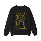 5050bmx Scrawl Crewneck Sweatshirt (Vintage Vegas Gold)