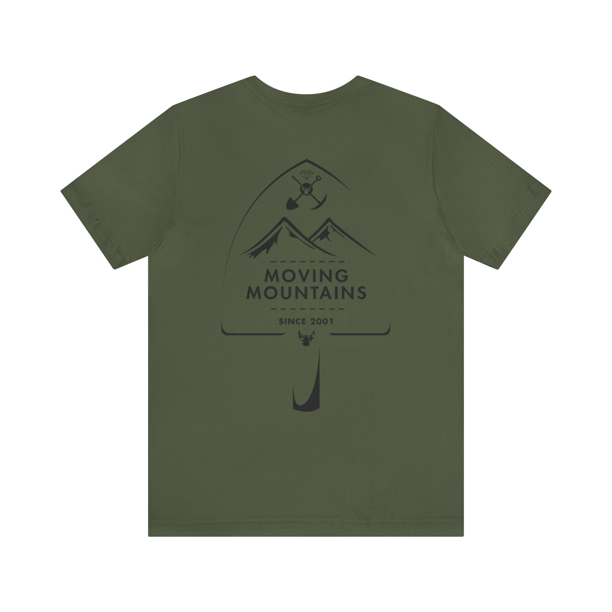 5050bmx Moving Mountains (Pocket Print & Dirt Shovel) - Short Sleeve Tee