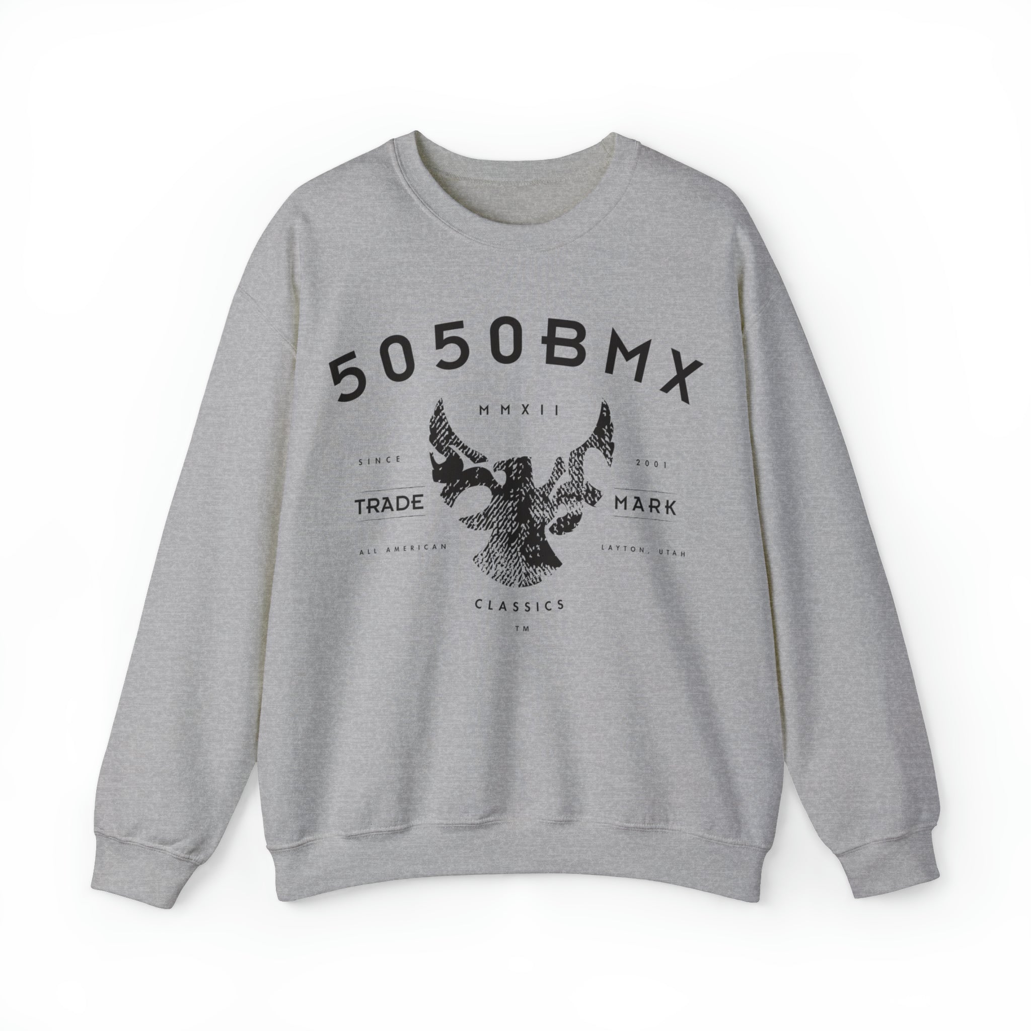 5050bmx Trademark Crewneck Sweatshirt