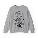 5050bmx La Muerte Skull Crewneck Sweatshirt (Black)