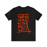 5050bmx Scrawl (Red) - Short Sleeve Tee