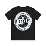 5050bmx Stay Stoked (Front & Back Print) (White) - Short Sleeve Tee