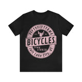 5050bmx Stay Stoked (Front Print) (Pink) - Short Sleeve Tee