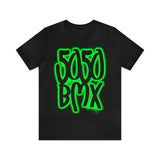 5050bmx Graffiti (Green) - Short Sleeve Tee