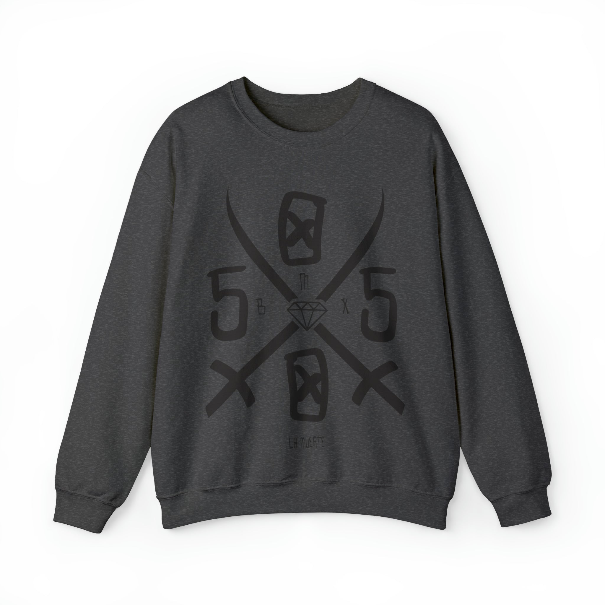 5050bmx La Muerte Swords Crewneck Sweatshirt (Black)