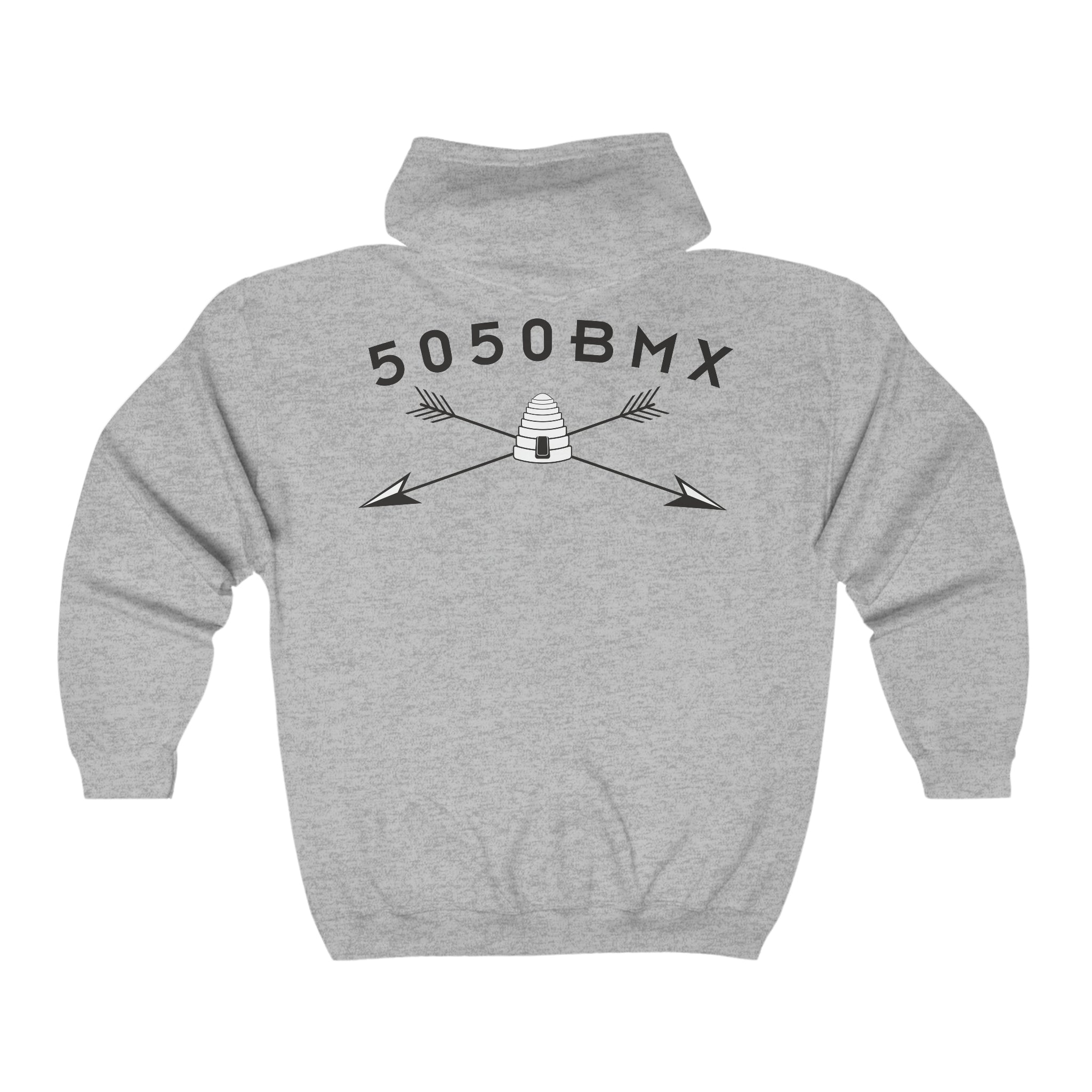 5050bmx Utah Full Zip Hooded Sweatshirt