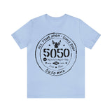 5050bmx All Time High Live Free (Front Print) - Short Sleeve Tee