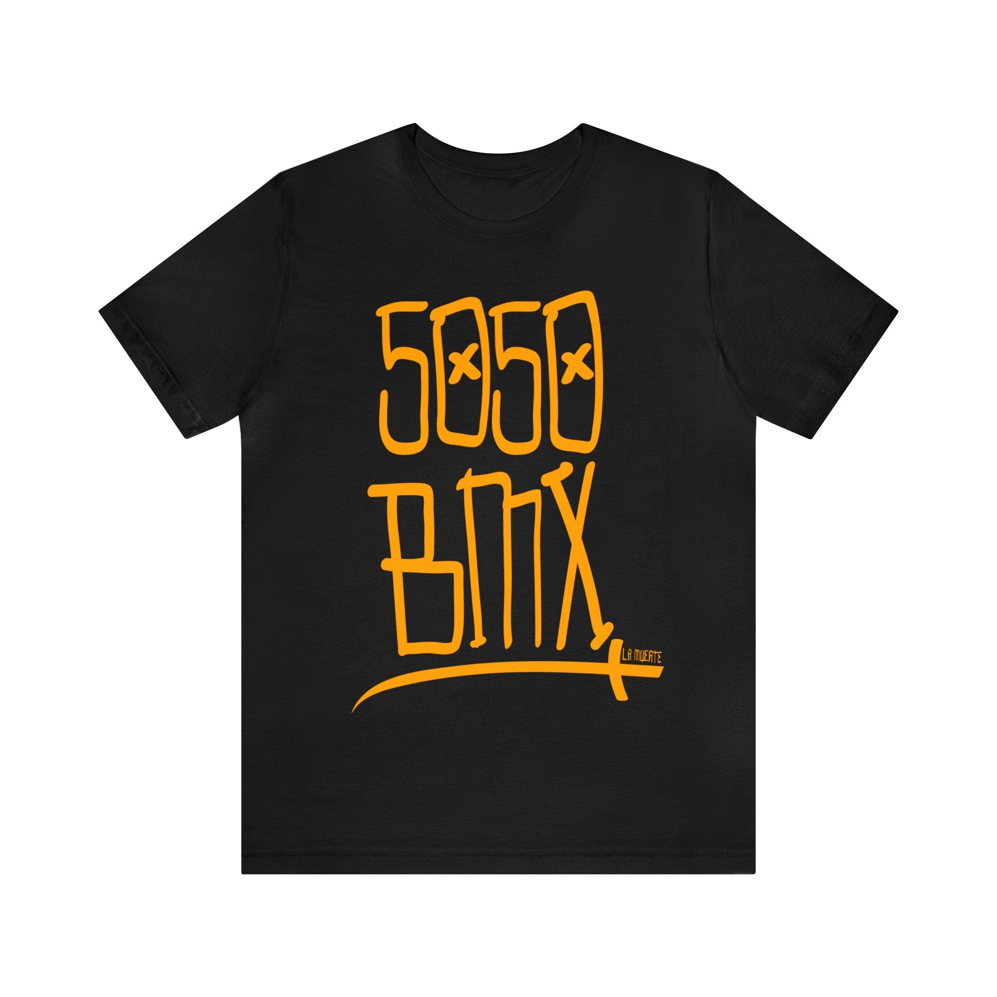 5050bmx Scrawl (Orange) - Short Sleeve Tee