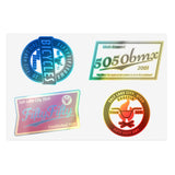 5050bmx Stay Stoked Sticker Sheet (6" x 4")