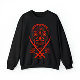 5050bmx El Muerte Crewneck Sweatshirt (Red)