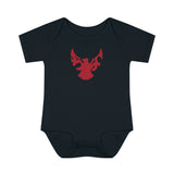 5050bmx Eagle Infant Baby Onesie (Red)