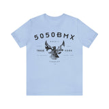 5050bmx Trademark (Front Print) (Black) - Short Sleeve Tee