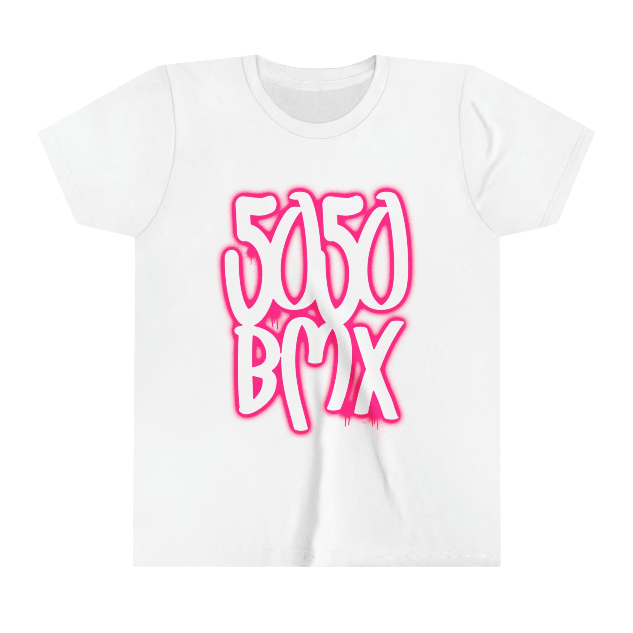 5050bmx Graffiti (Pink) - Youth Short Sleeve Tee