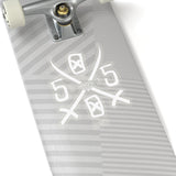 5050bmx La Muerte Swords (White) Sticker (4" or 6")