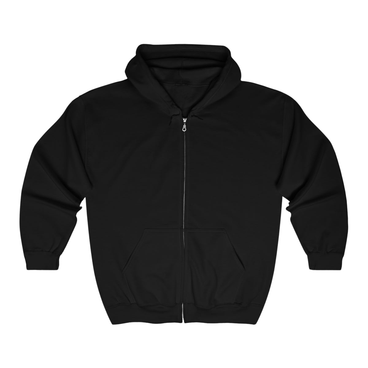 5050bmx Logo Full Zip Hooded Sweatshirt