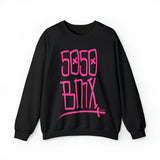 5050bmx Scrawl Crewneck Sweatshirt (Pink)