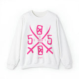 5050bmx La Muerte Swords Crewneck Sweatshirt (Pink)