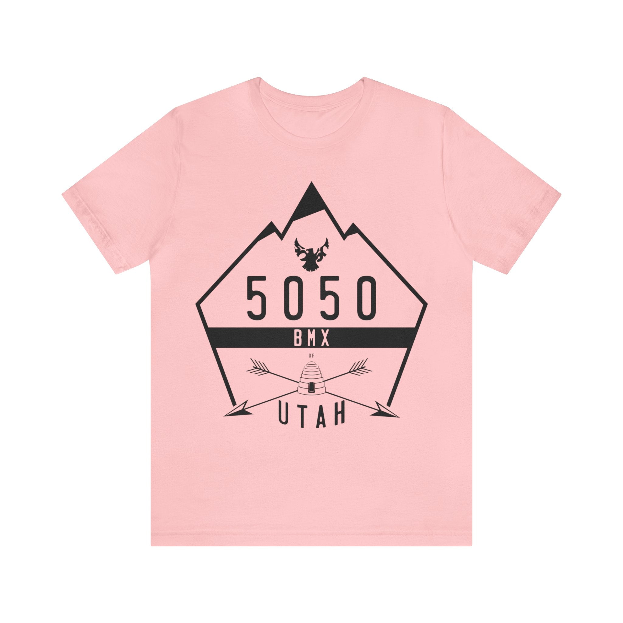 5050bmx Utah (Front Print) - Short Sleeve Tee