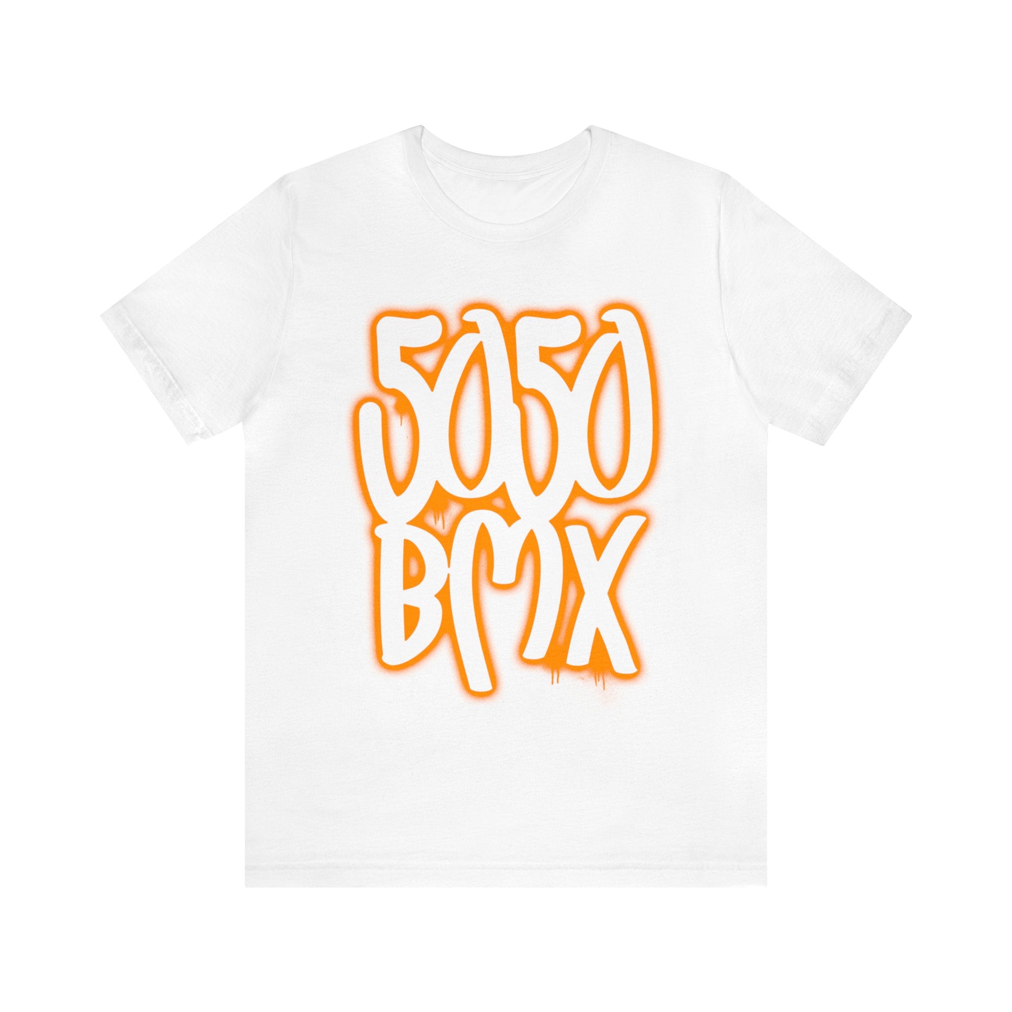 5050bmx Graffiti (Orange) - Short Sleeve Tee