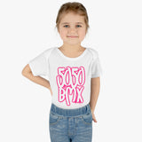 5050bmx Graffiti Infant Baby Onesie (Pink)