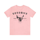 5050bmx Trademark (Front Print) (Black) - Short Sleeve Tee