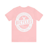 5050bmx Stay Stoked (Front & Back Print) (White) - Short Sleeve Tee