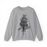 5050bmx La Muerte Snake Dagger Crewneck Sweatshirt (Black)