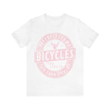 5050bmx Stay Stoked (Front Print) (Pink) - Short Sleeve Tee