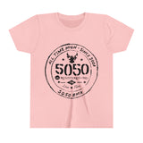 5050bmx All Time High Live Free (Front Print) - Youth Short Sleeve Tee