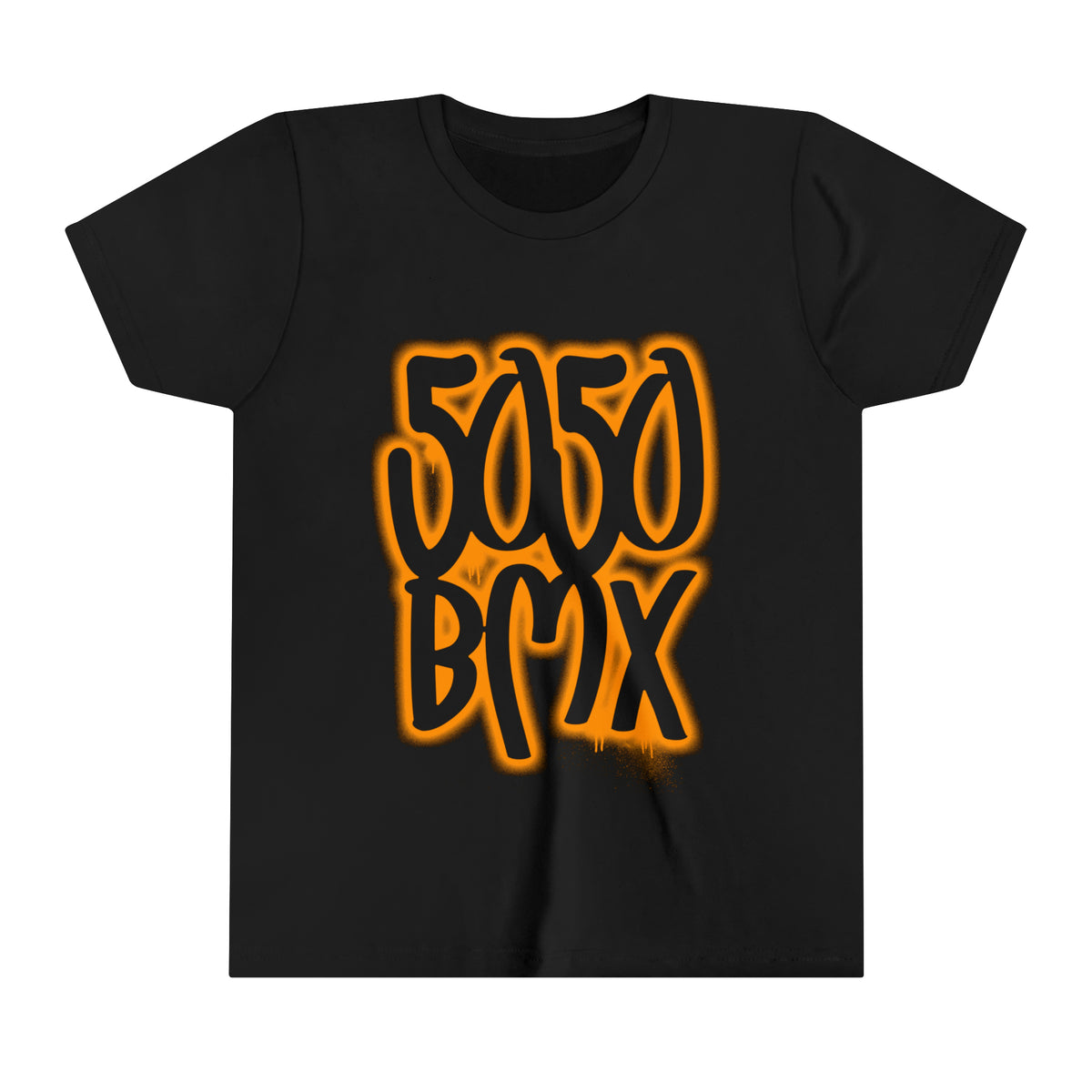 5050bmx Graffiti (Orange) - Youth Short Sleeve Tee