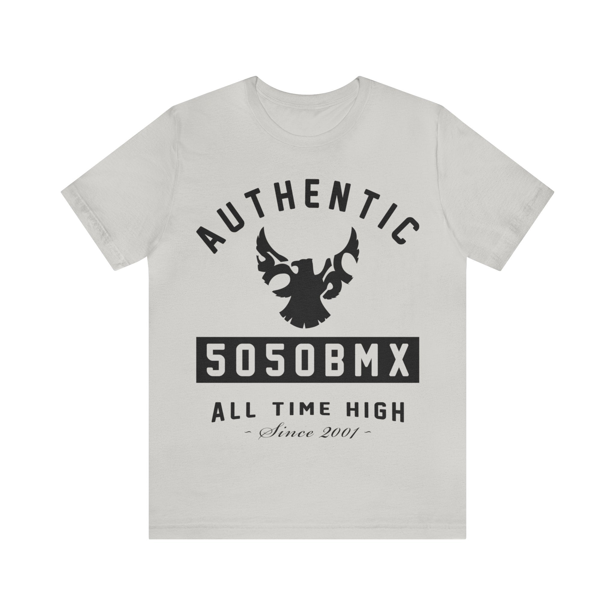 5050bmx All Time High (Front Print) (Black) - Short Sleeve Tee