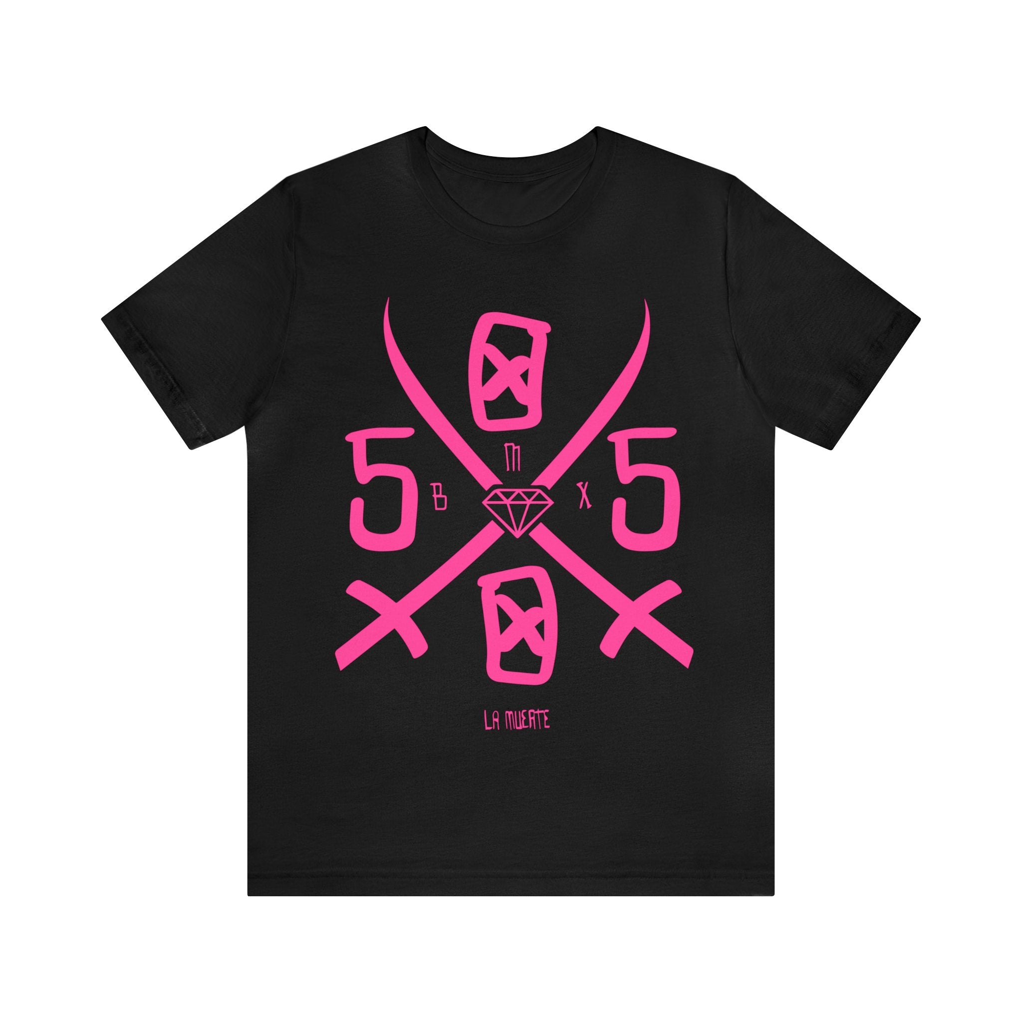 5050bmx La Muerte Swords (Pink) - Short Sleeve Tee